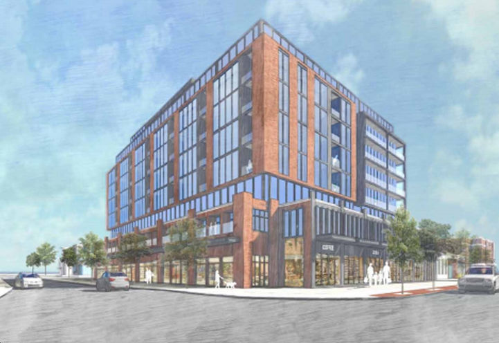 Sunshine Harbour Condos Exterior View From Coldwater Street