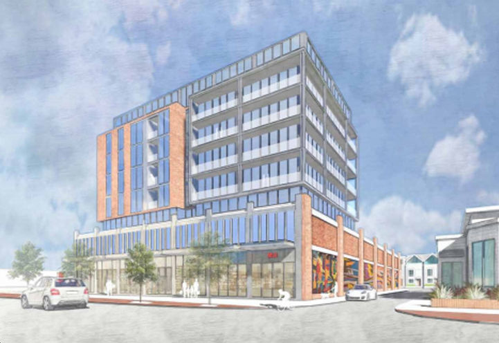 Sunshine Harbour Condos Exterior View from Front Street