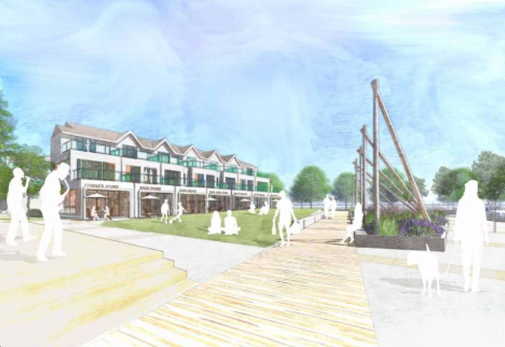 Sunshine Harbour Towns View From the Civic Public Square