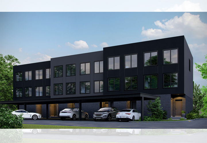 The 11 on Charles Towns  View of Front Exteriors