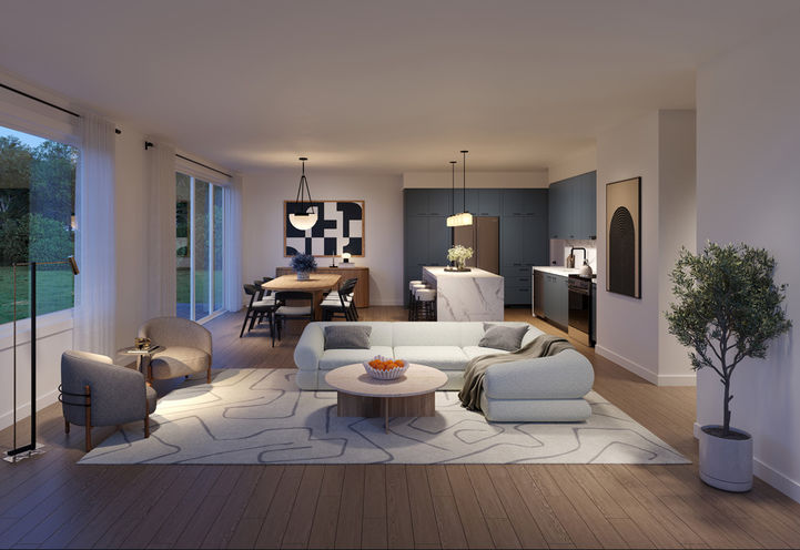 The Attersley Homes Living Area