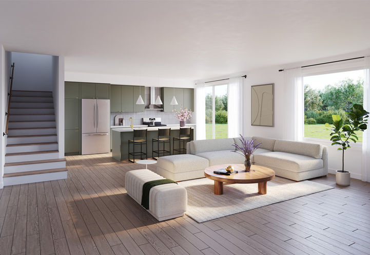 The Attersley Homes Living Room