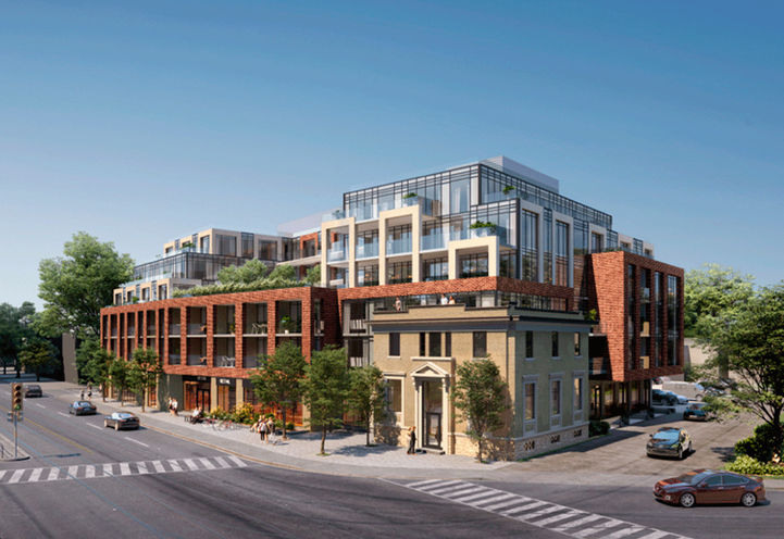 The Beach House Condos Street View of Exterior Former Design