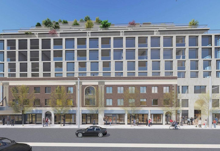 Looking West to Capitol Theatre by Madison Group - Initial Design