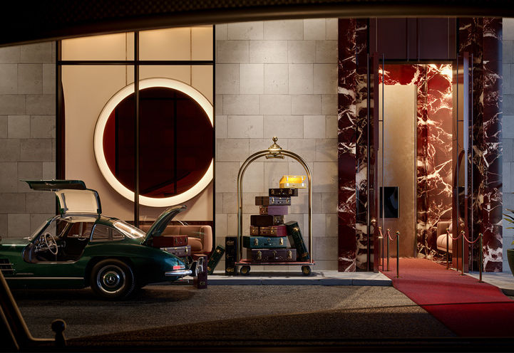 The Capitol Residences Porte Cochere and Grand Resident Entrance