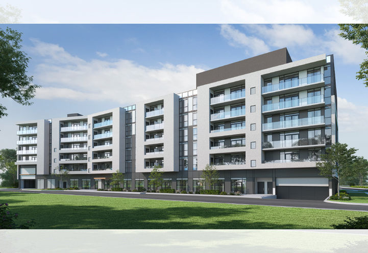 The Citadel Condos Exterior View of Building - Former Design