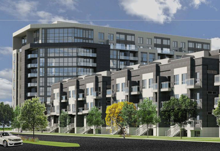 The Citadel Condos at Dufferin St and Centre St - Early Design