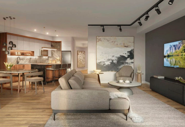 The Cliffton Condos Interior View of Living Space