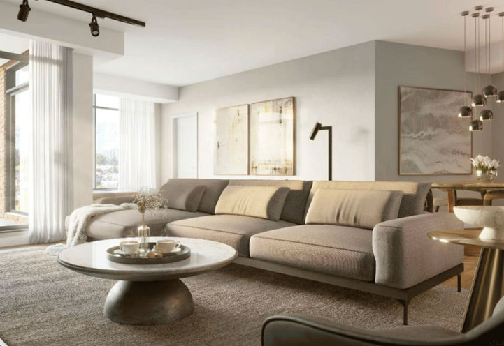 The Cliffton Condos Living Room Interior