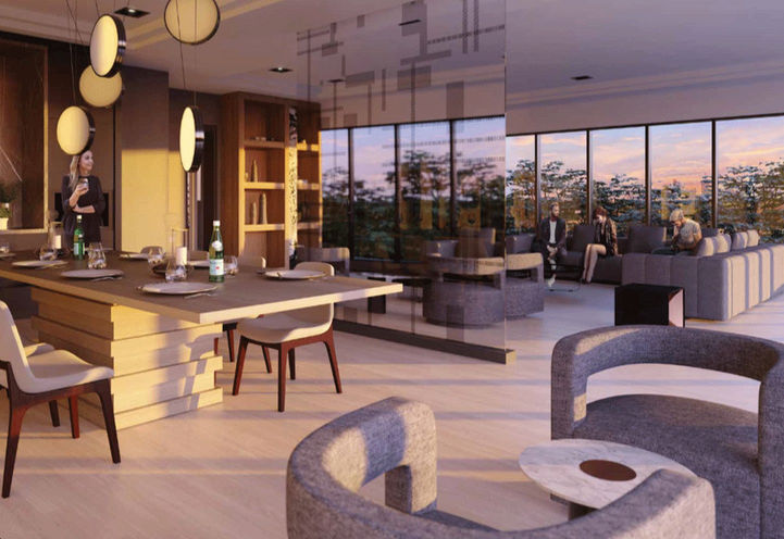 Event Lounge at The Davis Condos