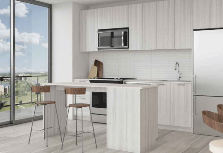 Kitchen at The Davis Condos