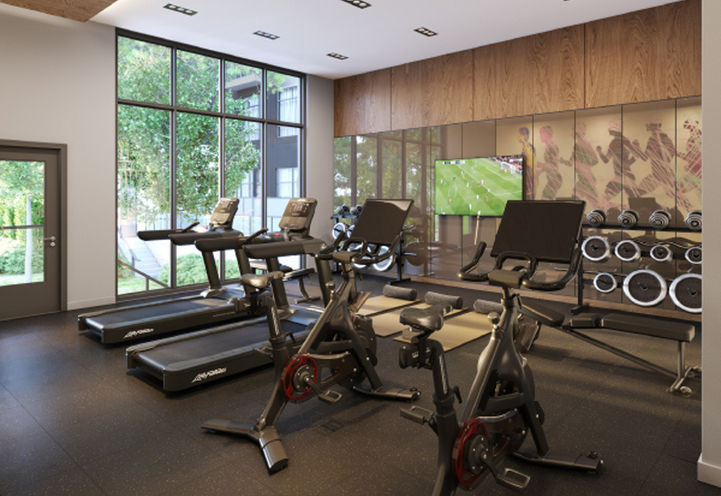 The Deane Condos Fitness Centre