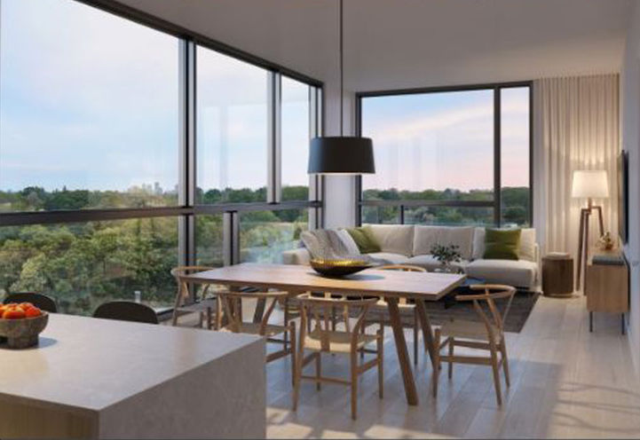 The Deane Condos Open Concept Suite Interiors