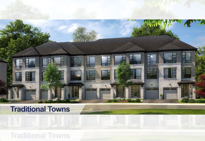 The Enclave at Sharon Village Exterior View of Traditional Towns