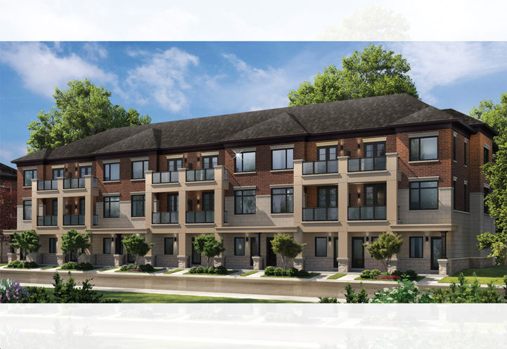 The Enclave at Sharon Village Exterior View of Urban Towns