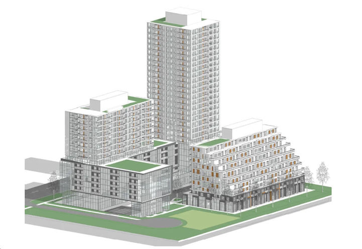 The Garden Series on Finch Condos Early Architect Design of Exteriors