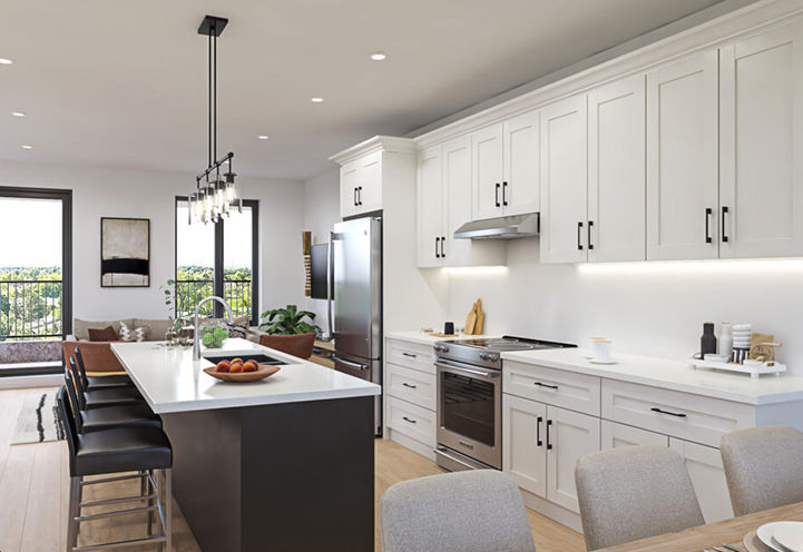 The Gates of Hyde Park Towns - Open Concept Kitchen & Living Space
