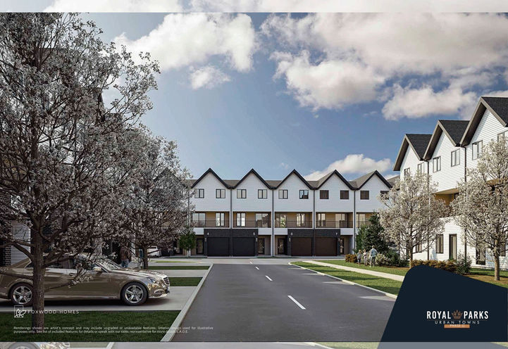 The Gates of Hyde Park Towns Street View of Exteriors