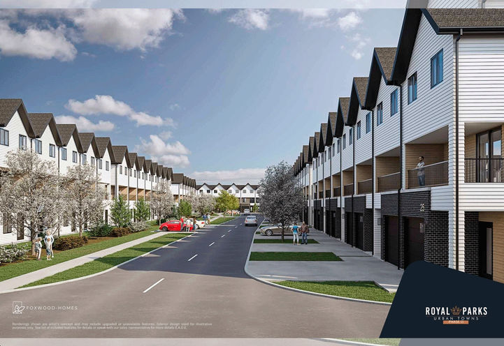 The Gates of Hyde Park Towns View of Exteriors From Street