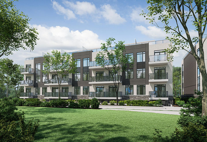 The Gates of Thornhill Towns Exterior View