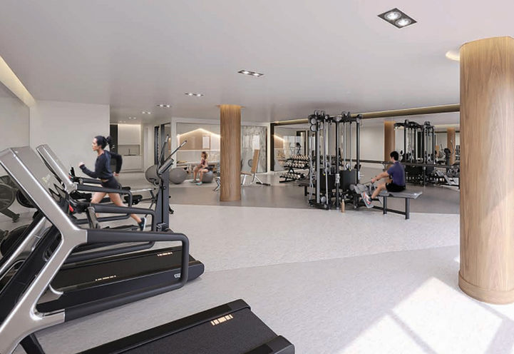 The Groove Condos Fitness Centre