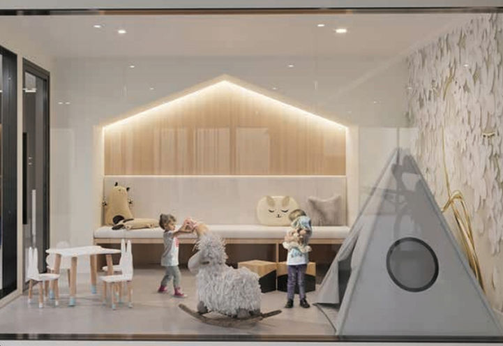 The Groove Condos Indoor Kid's Play Zone