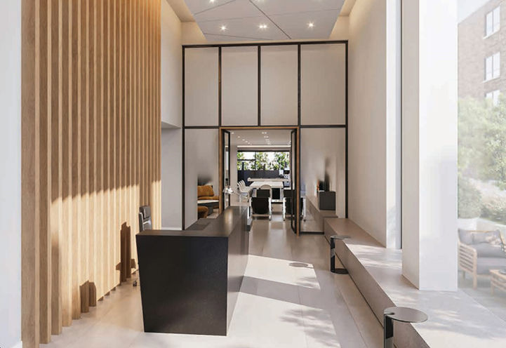 The Groove Condos Lobby