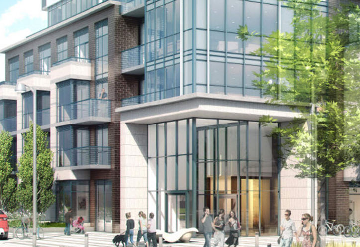 Lobby Entrance, The Kip District, Kipling Ave & Dundas St W, 5365 Dundas St W, Toronto