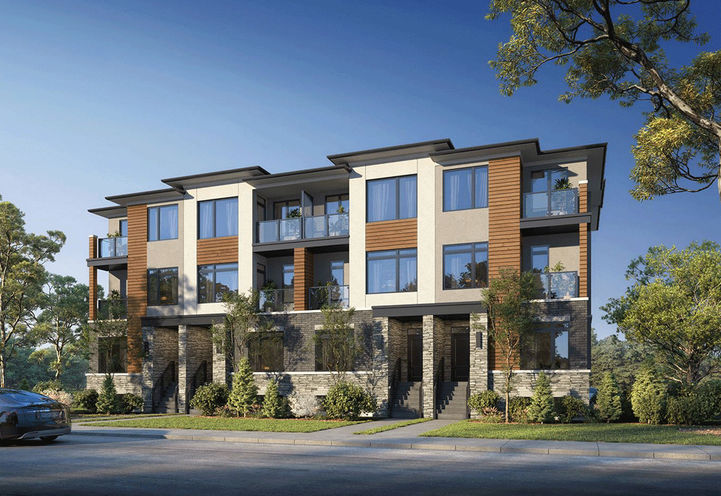 The MacKenzie Towns Front Exterior View