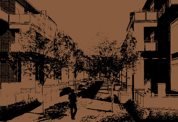 The Markdale Towns Artistic Concept Drawing