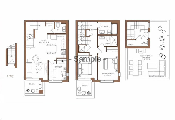 The Markdale Towns Sample Floor Plan