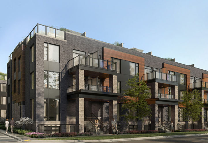 The Markdale Towns Street Level View of Exteriors