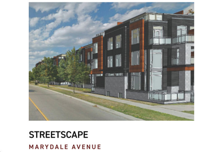 The Markdale Towns Streetscape View of Exteriors