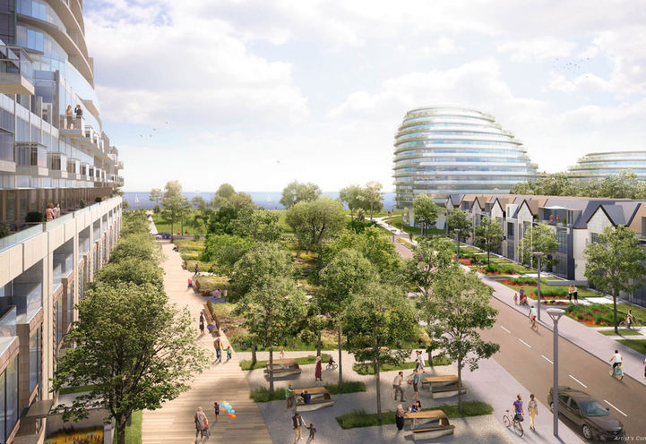 The Mason at Brightwater Bird's Eye View of Promenades