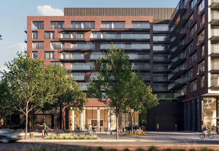 The Mason at Brightwater Close Up Length Wise View of Exteriors