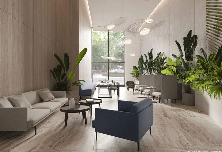 The Mason at Brightwater Living Room