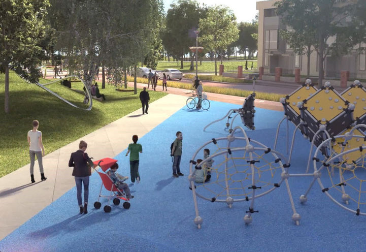 The Mason at Brightwater Outdoor Children's Playground