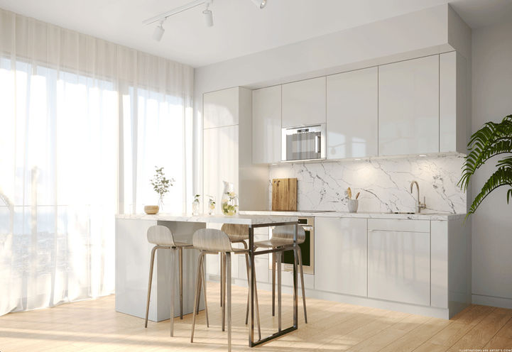 The Mason at Brightwater Standard Kitchen Features and Finishes