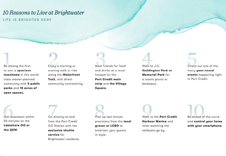 The Mason at Brightwater Top 10 Reasons to Live Here