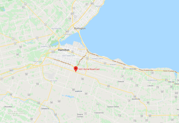 High Altitude Map of The McKenzie Town Location