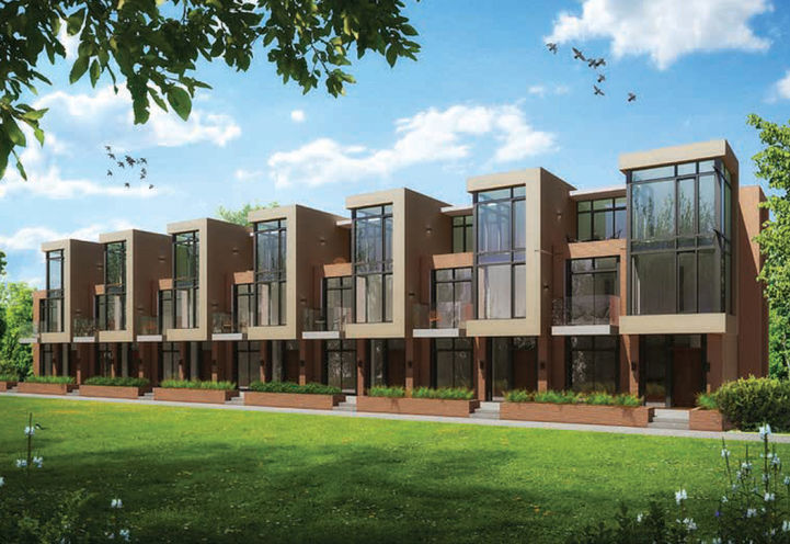 Garden View Towns Exterior View - Mill Landing Condos