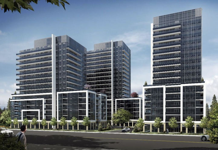 The Millhouse Condos 2 Early Rendering of Building Exteriors