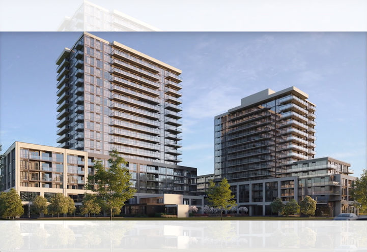 The Millhouse Condos 2 Street Level View of Phase 1 Exteriors