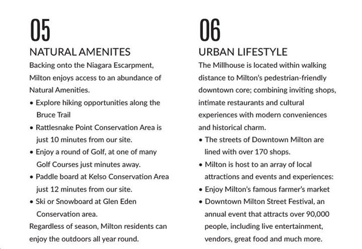 The Millhouse Condos Top 10 Reasons to Live Here Reasons 5-6