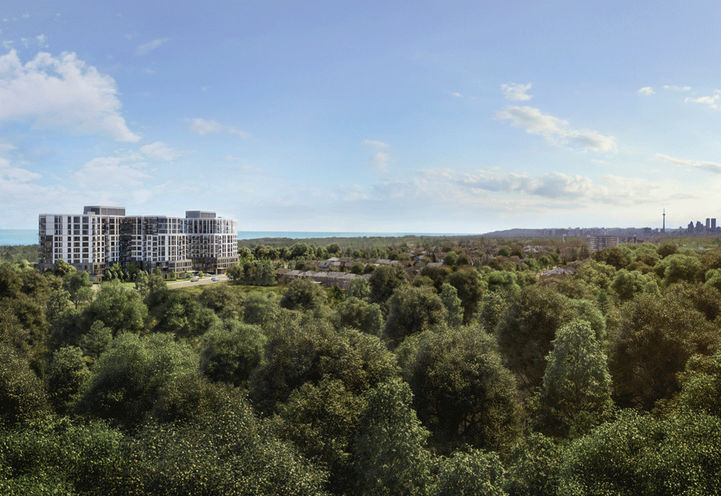 The Narrative Condos Aerial View