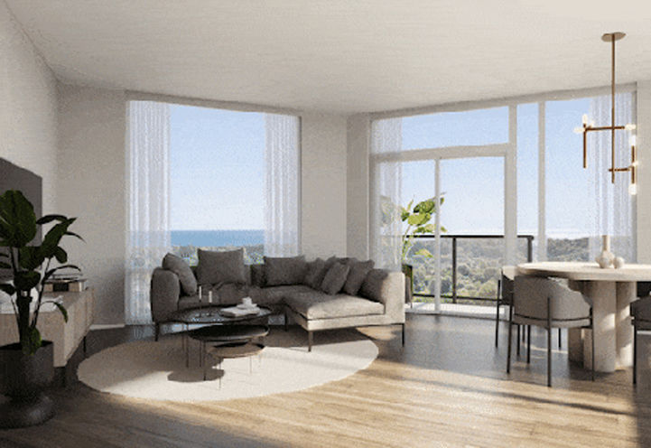 The Narrative Condos Open Concept Suite Interiors