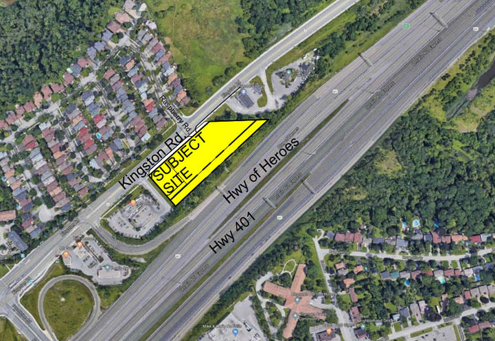 The Narrative Condos Subject Site