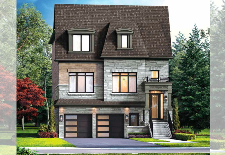 The Ravine Estates Exterior View of The Divine Model Detached Home