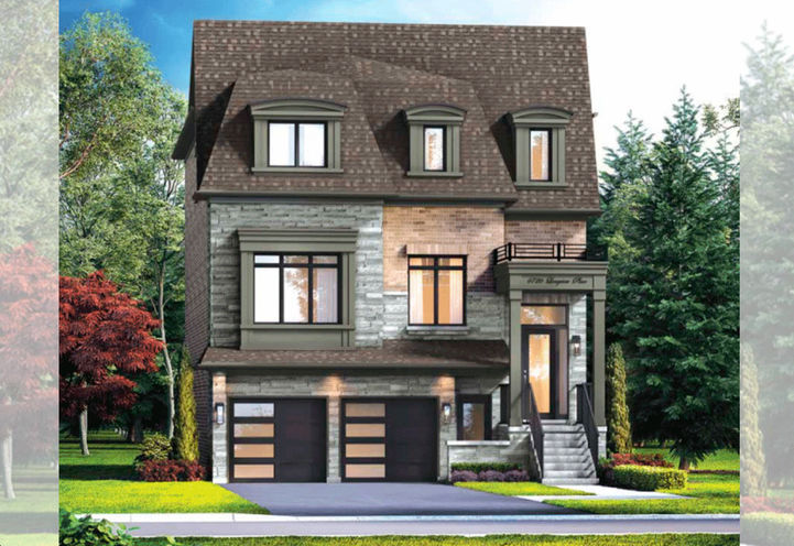 The Ravine Estates Exterior View of The Enlighten Model Detached Home