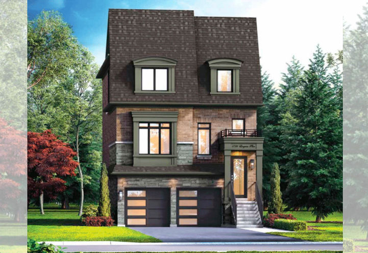 The Ravine Estates Exterior View of The Transcend Model Detached Home